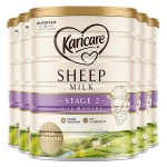 【新西兰直邮】KARICARE 可瑞康婴幼儿配方国宝级绵羊奶粉2段900G 3/6罐